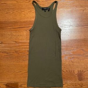 Theory Ribbed Racerback Tank